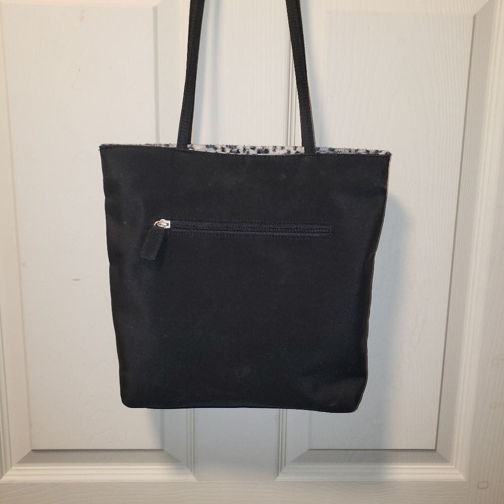 Sprit Bag/Tote Black 12"×11". Shoulder Bag